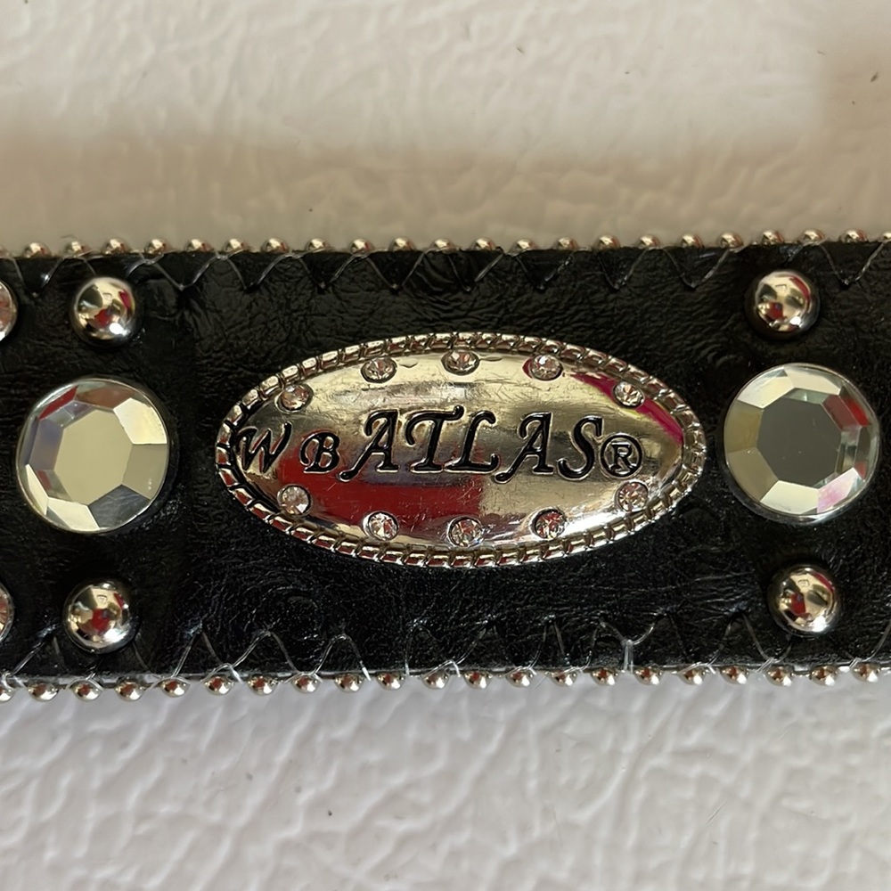 Atlas Women’s Embellished Western Belt. Very Good Condition. 44 Inches. - Picture 7 of 15